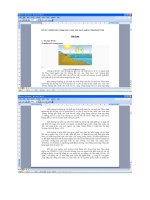 Ô nhiễm môi trường nước ở thành phố Vinh