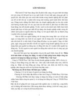 Phân  tích tình hình sử dụng lao động và một số biện pháp hoàn thiện công tác quản lý sử dụng lao động tại công ty  TNHH Pbox Việt Nam.doc