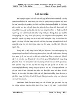 Tìm hiểu và hoàn thiện công tác kế toán chi phí sản xuất và tính giá thành sản phẩm xây lắp tại Công ty Cổ phần Cơ điện Minh Quang.DOC