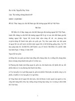 Thực trạng các chủ thể tham gia thị trường ngoại hối tại Việt Nam.DOC