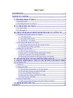 NHỮNG KHÓ KHĂN, THUẬN LỢI, ĐƯỜNG LỐI PHÁT TRIỂN CỦA CÔNG TY.DOC