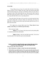 Hoàn thiện  cụng tỏc kế toỏn tiờu thụ thành phẩm, hàng húa trong doanh nghiệp sản xuất kinh doanh.DOC