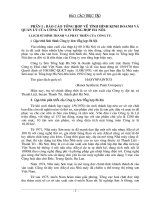 báo cáo tổng hợp về hoạt động tình hình kinh doanh và quản lý của công ty sơn tổng hợp hà nội.DOC