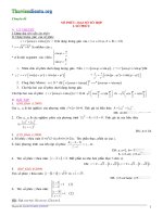 Chuyên đề đại số, số phức tổng hợp