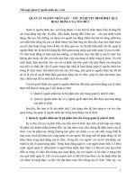 Quản lý nguồn nhân lực – yếu tố quyết định hiệu quả hoạt động của tổ chức.doc