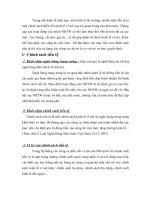 Vị trí của chính sách tiền tệ .doc