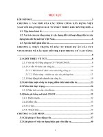THỰC TRẠNG VỀ ĐẦU TƯ THEO DỰ ÁN CỦA TCT VINACONEX VỀ CÁC KHU ĐÔ THỊ, CỤM TRUNG CƯ CAO TẦNG.DOC