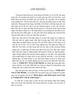 Hoạt động xuất khẩu gạch của Công ty TNHH MTV thương mại & xuất nhập khẩu Prime.doc