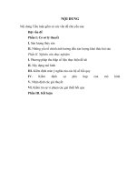 Nghiên cứu sự tác động của các yếu tố giá dầu, công suất bình quân tàu thuyền, mùa vụ đến sản lượng khai thác thủy sản trên địa bàn thành phố Đà Nẵng từ tháng 012007 đến tháng 112.doc