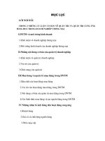 Các giải pháp nhằm nâng cao chất lượng công tác quản trị cung ứng hàng hoá ở công ty kinh doanh và chế biến lương thực Hà Nội.DOC