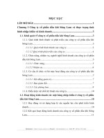 Biện pháp phát triển kinh doanh nhập khẩu ở công ty cổ phần dầu khí Sông Lam.DOC