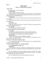 DẤU CỦA NHỊ THỨC BẬC NHẤT