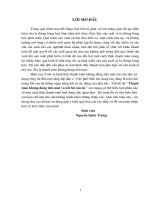 Thanh toán không dùng tiền mặt và ích lợi của nó .DOC