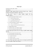 Thực trạng công tác quản lý dự án tại công ty cổ phần Vinalines Logistics Việt Nam.DOC