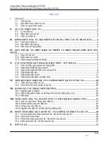 HÌNH THỨC ĐẦU TƯ, ĐỊA ĐIỂM XÂY DỰNG, NHU CẦU SỬ DỤNG ĐẤT.DOC