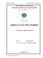 Phân tích tài chính và một số giải pháp cải thiện tình hình tài chính tại công ty Cổ phần Bê tông và xây dựng Hải Phòng.pdf