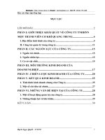 Biện pháp nhằm hòan thiện công tác quản trị nhân sự ở Công ty TNHH nhà nước một thành viên cơ khí Quang Trung.DOC