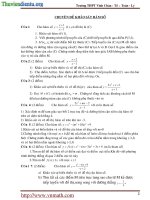 Tài liệu khảo sát hàm số