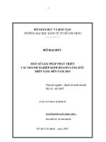 Một số giải pháp phát triển các doanh nghiệp kinh doanh xăng dầu miền Nam đến năm 2015.pdf