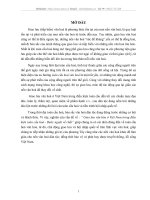 Giao lưu văn hóa ở Việt Nam trong điều kiện toàn cầu hoá - Bước ngoặt về chất.DOC