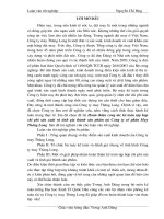 KT chi phí SX và tính giá thành SP tại cty CP May Thăng Long