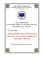 Giải pháp quỹ tín thác đầu tư reit cho thị trường bất động sản nghỉ dưỡng việt nam.pdf