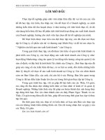 Nghiên cứu kết quả sản xuất kinh doanh của Công ty Cổ phần Vận tải và Thương mại Minh Huy .doc