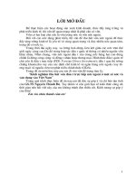 Kinh nghiệm thu hút vốn đầu tư trực tiếp nước ngoài ở một số nước và vận dụng vào Việt Nam.DOC