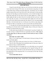 Thực trạng và các biện pháp nâng cao hiệu quả sử dụng vốn kinh doanh tại Công ty cổ phần NICOTEX.doc