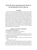 Đề xuất các biện pháp quản lý cầu dịch vụ vận tải hàng không ở nước ta hiện nay.doc