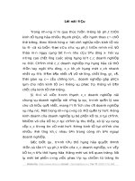 Kế toán thành phẩm - bán hàng và xác định kết quả bán hàng. Lấy ví dụ minh họa tại Công ty TNHH Điện tử Tin học Quốc Tuấn.DOC