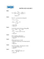 Hướng dẫn giải đề hóa