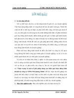 Thực trạng và một số giải pháp nâng cao hiệu quả hoạt động kinh doanh tại công ty CPSX-TM Quang Minh.DOC