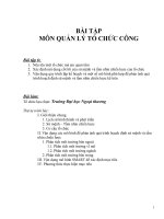 Vận dụng các mô hình để phản ánh quá trình hoạch định sứ mệnh và tầm nhìn chiến lược.DOC