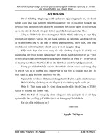 Một số biện pháp nâng cao hiệu quả sử dụng nguồn nhân lực tại công ty TNHH vận tải và thương mại Thành Phát.doc