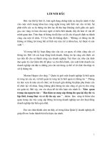 Tầm  quan trọng của nguyên tắc  “ Bảo đảm sự cung cấp thông tin qua lại đầy đủ và kịp thời, trung thực và có độ tin cậy cao.DOC