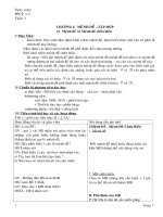 Mệnh đề và mệnh đề chứa biến