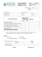 MẪU BẢNG ĐIỂM PHỎNG VẤN.doc