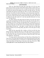 Thực trạng sản xuất kinh doanh của Viet Nam Airlines.DOC