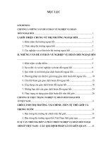 Thực trạng và giải pháp mở rộng và nâng cao nghiệp vụ hoán đổi ngoại hối ở các nhtm việt nam.doc