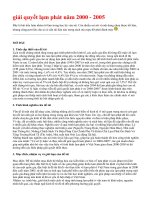 Giải quyết làm phát tại Việt Nam những năm 2000 - 2005.doc