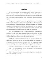 Hạch toán chi phí sản xuất và tính giá thành sản phẩm xây lắp tại Công ty Cơ khí và Xây lắp.DOC