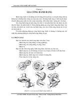 Công nghệ chế tạo máy - Chương 9