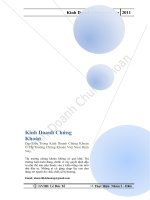 Đạo Đức Trong Kinh Doanh Chứng Khoán Ở Thị Trường Chứng Khoán Việt Nam Hiện Nay.