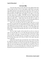 Phân tích thực trạng và giải pháp phát triển ngành thép.DOC