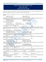 Đề tự luyện thi đại học sô 12