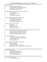 Đề luyện thi đại học vật lí 1