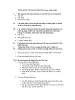 Đề cương ôn tập Môn Kinh tế ngoại thương