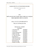 NHỮNG TRANH CHẤP VỀ ĐIỀU KHOẢN THỜI GIAN LÀM HÀNG TRONG HỢP ĐỒNG THUÊ TÀU CHUYẾN.doc