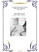 Kiểm tra bán lẻ